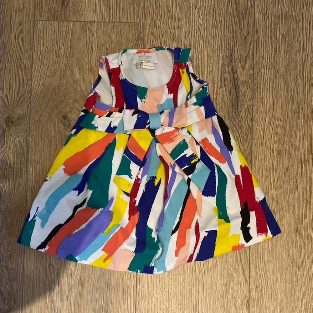 Kate Spade Multicolor Abstract Dress